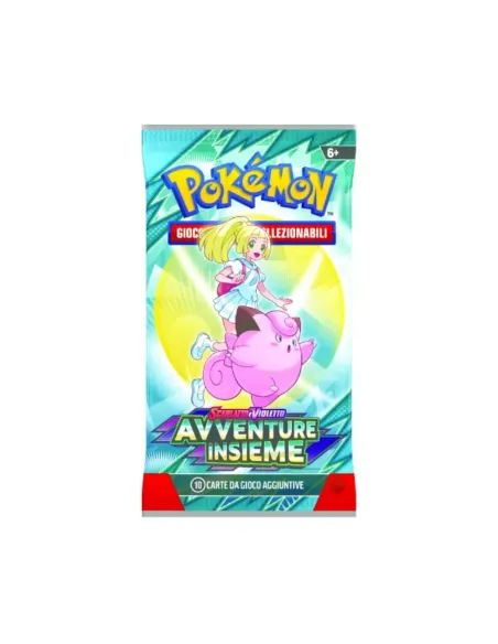 BUSTINA POKEMON SCARLATTO e VIOLETTO AVVENTURE INSIEME 09 (PK10261-I)
