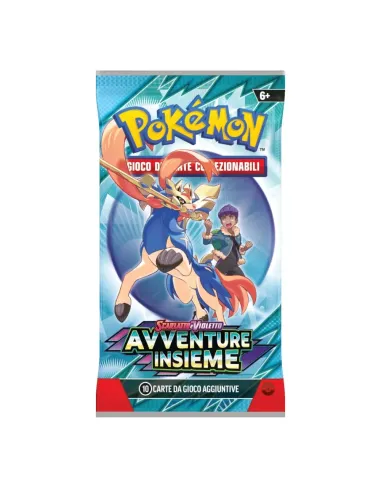 BUSTINA POKEMON SCARLATTO e VIOLETTO AVVENTURE...
