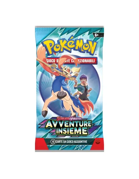 BUSTINA POKEMON SCARLATTO e VIOLETTO AVVENTURE INSIEME 09 (PK10261-I)