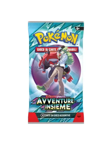 BUSTINA POKEMON SCARLATTO e VIOLETTO AVVENTURE...