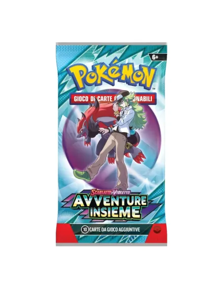 BUSTINA POKEMON SCARLATTO e VIOLETTO AVVENTURE INSIEME 09 (PK10261-I)