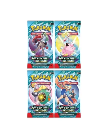 BUSTINA POKEMON SCARLATTO e VIOLETTO AVVENTURE...
