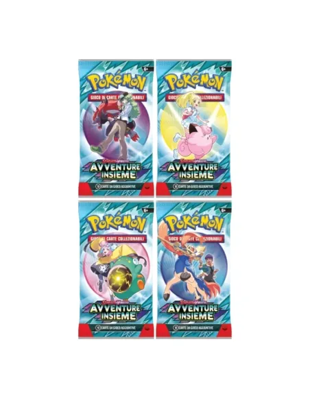 BUSTINA POKEMON SCARLATTO e VIOLETTO AVVENTURE INSIEME 09 (PK10261-I)