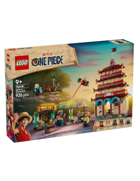 LEGO ONE PIECE 75638 Battaglia ad Arlong Park, Giocattolo con 5 Minifigure e una Pagoda che Crolla - Regalo per Bambini 9+