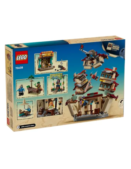 LEGO ONE PIECE 75638 Battaglia ad Arlong Park, Giocattolo con 5 Minifigure e una Pagoda che Crolla - Regalo per Bambini 9+
