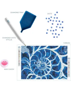 Diamond Dotz Blue Nautilus 2