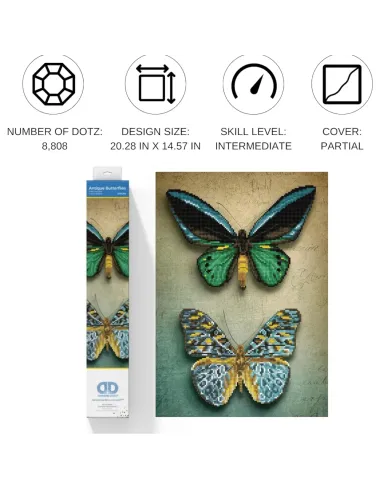 ANTIQUE BUTTERFLY (DD9.064)