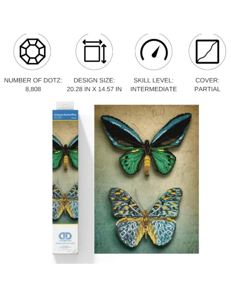 ANTIQUE BUTTERFLY (DD9.064)