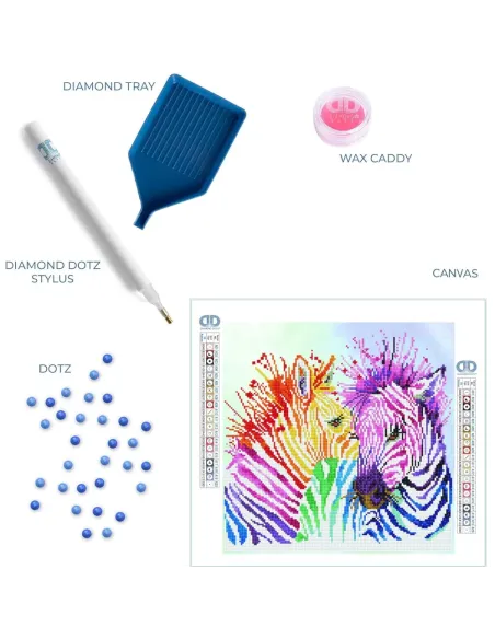 RAINBOW ZEBRAS (DD8.005)