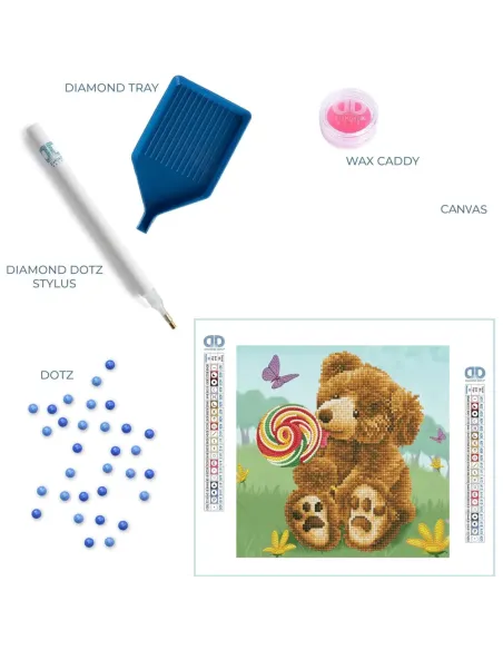 Diamond Dotz Honey Pot Bea