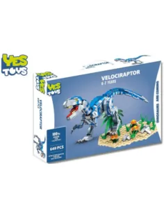 YES TOYS VELOCIRAPTOR 635 PEZZI (YES52209)