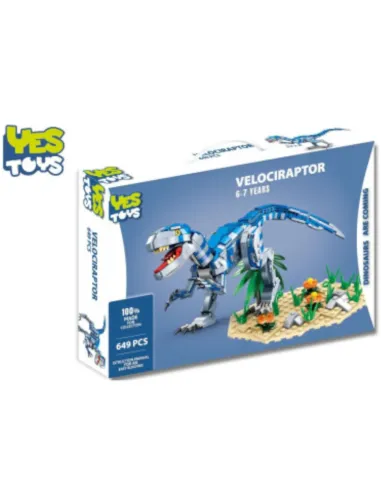 YES TOYS VELOCIRAPTOR 635 PEZZI (YES52209)