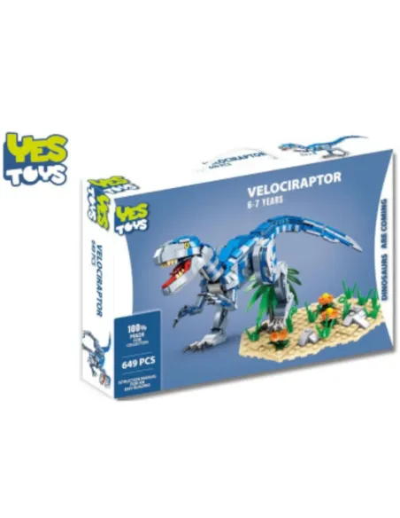YES TOYS VELOCIRAPTOR 635 PEZZI (YES52209)