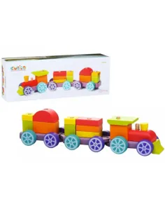 TRENO COLORATO LEGNO CON FORME (CBK12923)