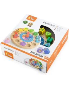 OROLOGIO PUZZLE CON INCASTRI IN LEGNO (VGA59235) 2