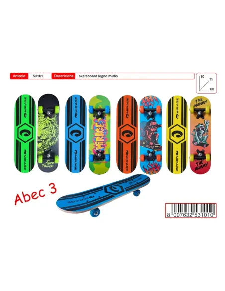 SKATEBOARD 60 CM (53101)