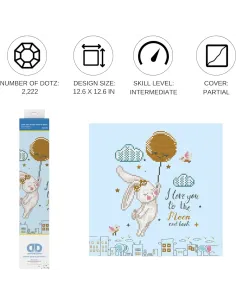 LOVE YOU TO THE MOON AND BACK (DD5.058) 2