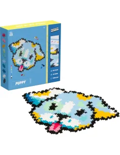PLUS PLUS PUZZLE BY NUMBER PUPPY 500PZ (PLU3961)