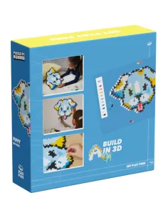 PLUS PLUS PUZZLE BY NUMBER PUPPY 500PZ (PLU3961) 2