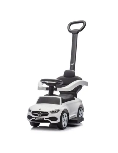 RIDE ON CON MANIGLIE MERCEDES CLASS C BIANCO...