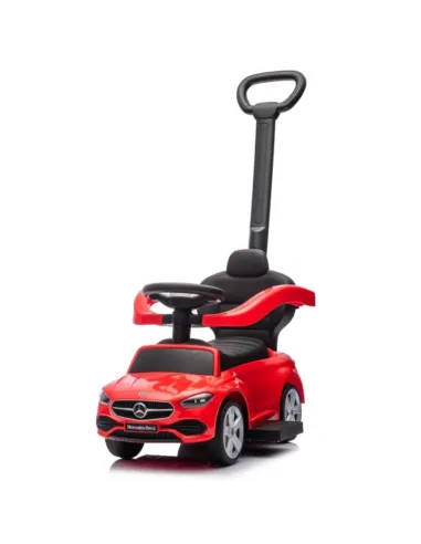 RIDE ON CON MANIGLIE MERCEDES CLASS C ROSSO...