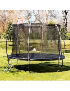 TRAMPOLINO 305 CM. + BASKET (TRAMPB024GR)