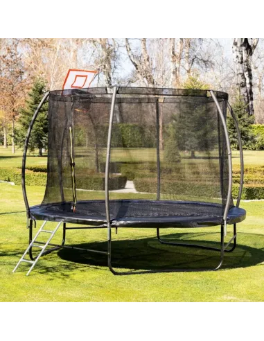 TRAMPOLINO 305 CM. + BASKET (TRAMPB024GR)