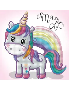 UNICORNO CON ARCOBALENO (DDZDTZ3.005)