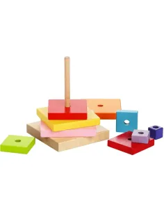 PIRAMIDE COLORATA LEGNO (CBK13357) 2