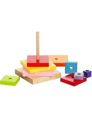 PIRAMIDE COLORATA LEGNO (CBK13357)