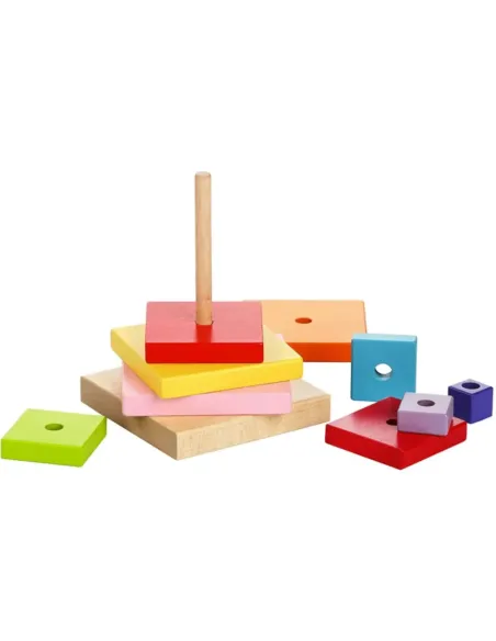 PIRAMIDE COLORATA LEGNO (CBK13357)