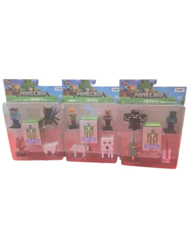 MINECRAFT 3D PACK.5 PERSONAGGI (MCR175755)