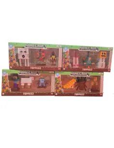 MINECRAFT 3D PACK.3 PERSONAGGI (MCR175748)