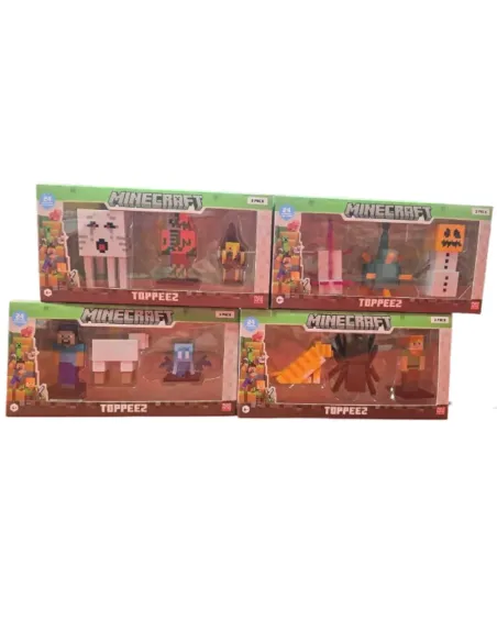 MINECRAFT 3D PACK.3 PERSONAGGI (MCR175748)