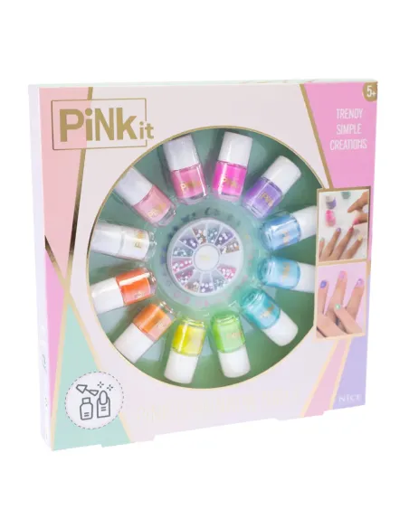 PINK IT RAINBOW NAILS (40060)