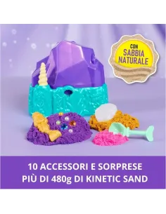 Kinetic Sand , Playset il Cristallo della Sirenetta,... 2