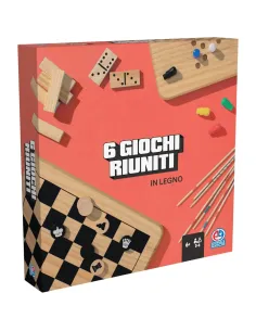 6 GIOCHI RIUNITI IN LEGNO CLASSICI (6066797) 2