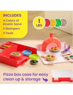 KINETIC SAND SQUISH PIZZA (6072551) 2