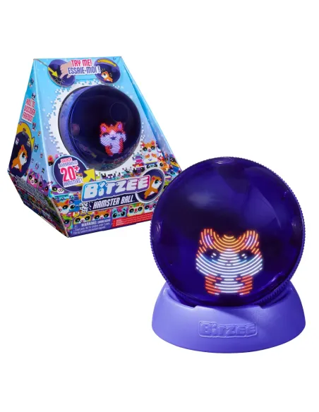 Bitzee , Il tuo Criceto Interattivo, Hamster Ball con oltre 20 criceti all'interno da collezionare, rotola e reagisce al tocco, 