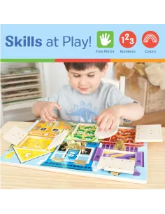 Melissa & Doug MDT MSK Latches Board Display GML 2
