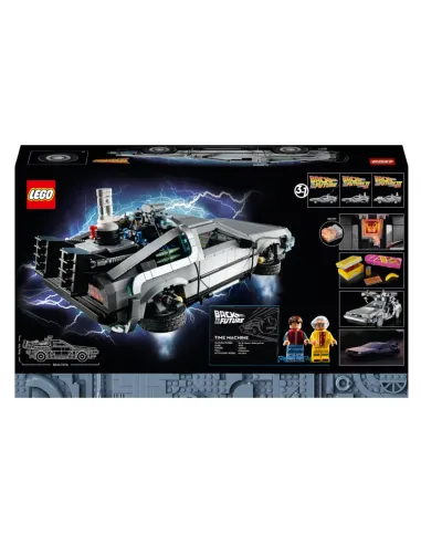 LEGO ICONS Macchina del tempo Ritorno al futuro