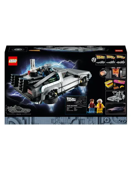LEGO ICONS Macchina del tempo Ritorno al futuro