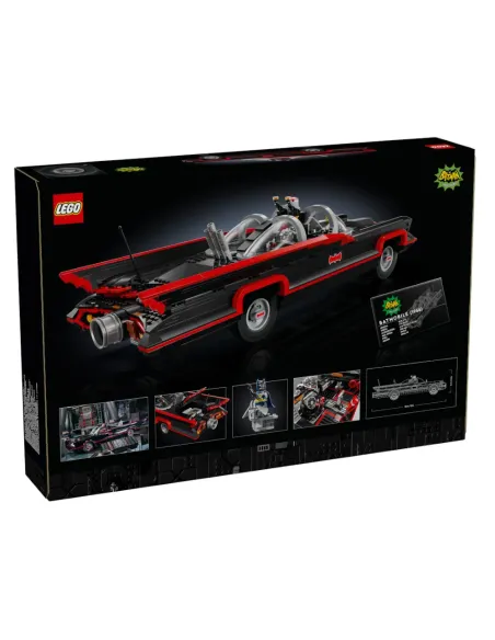 LEGO DC 76328 Batman: Batmobile Classic TV Series, Kit Modellismo da Collezione per Adulti, Idea Regalo Fan del Supereroe