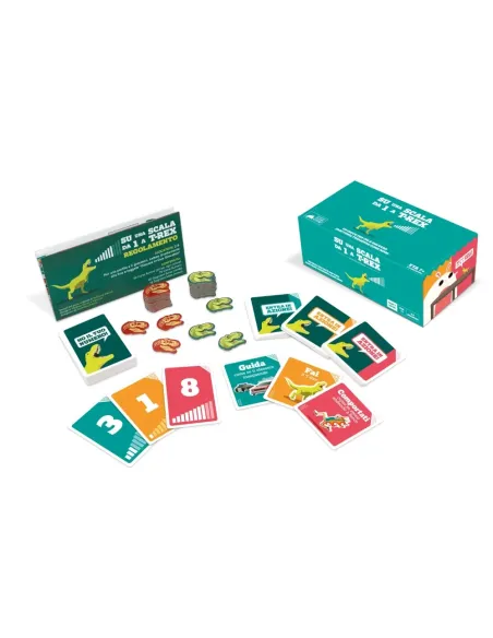 SU UNA SCALA DA UNO A T-REX (8563)