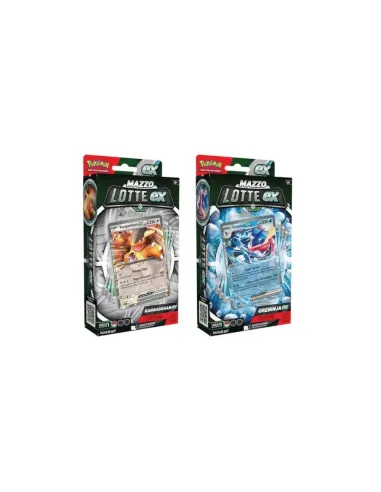 POKEMON MAZZO LOTTE EX GRENINJA-KANGASKHAN...