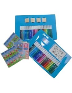 SET 60 PENNARELLI + TIMBRI PEPPA PIG (18875) 2