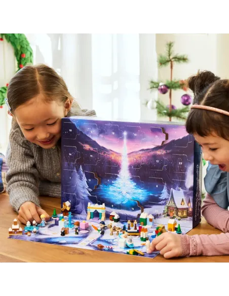 LEGO Disney Princess | Disney Frozen 43273 Calendario dell'Avvento 2025, Gioco da Principessa per Bambini 5+, Regalo con 24 Sorp