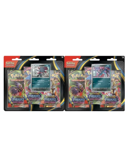 POKEMON MEGAEVOLUZIONE FIAMME SPETTRALI N°1  BLISTER 3 PACK (PK10187-I)