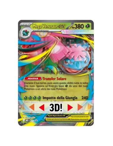 POKEMON PREMIUM COLLEZIONE 2025 MEGA VENUSAUR...