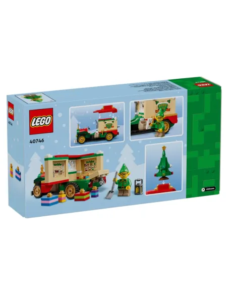 LEGO Iconic Furgone delle consegne di Babbo Natale
